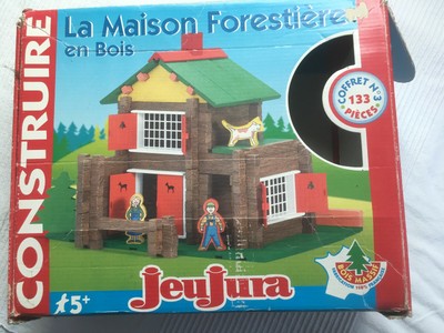 Jouet Vintage Jeujura - La Maison Forestière N°2 - Complet
