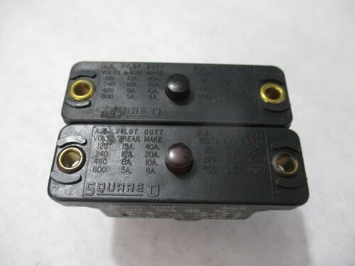 Lot of 2 Square D 9007 AO-6 Snap Switches