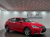 2015 Lexus CT 1.8 200h F Sport CVT Euro 6 (s/s) 5dr HATCHBACK Petrol/Electric Hy