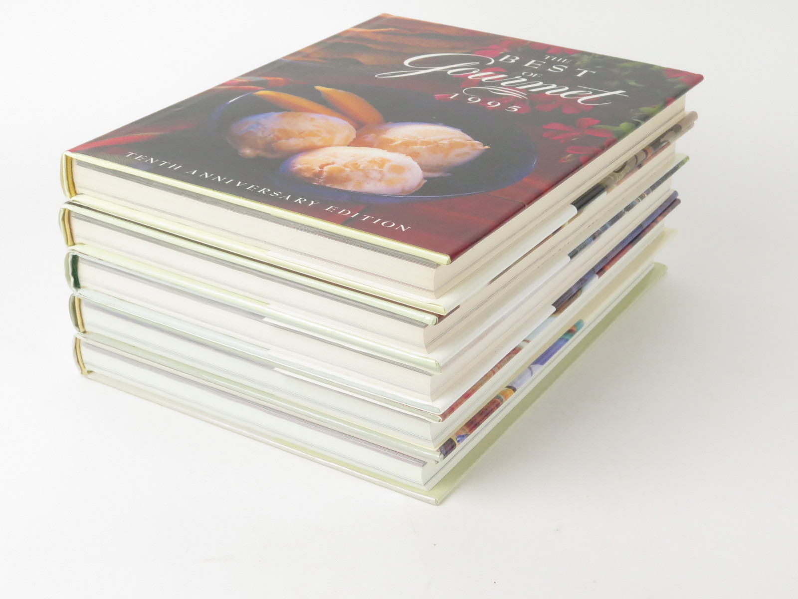 Best of Gourmet lot cookbooks 1995-1999 Greece India Spain UK Flavors
