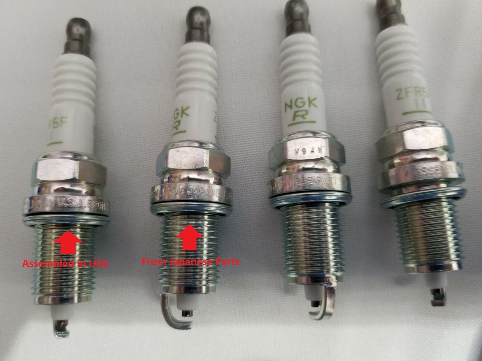 1998-2002 for Honda Accord LX EX 2.3L 4cyl Tune Up Kit (NGK V-Power) #4