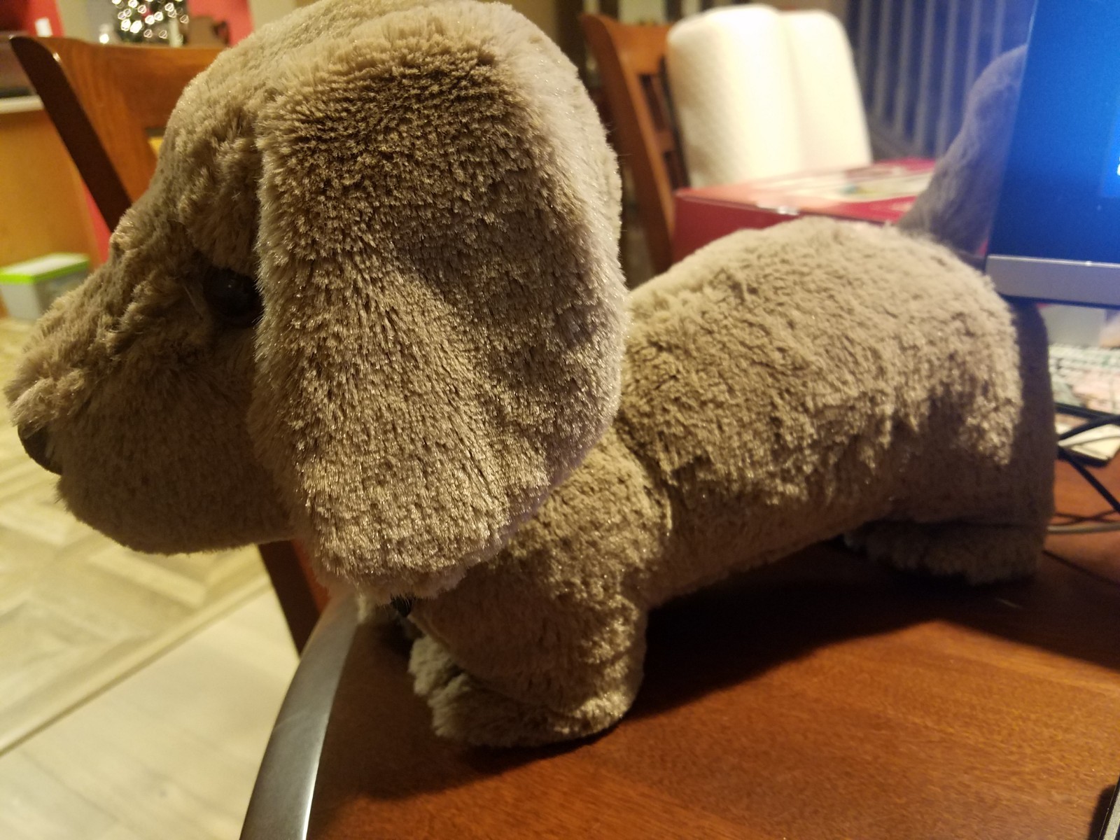 Pottery Barn Dog with bluetooth  speaker inside