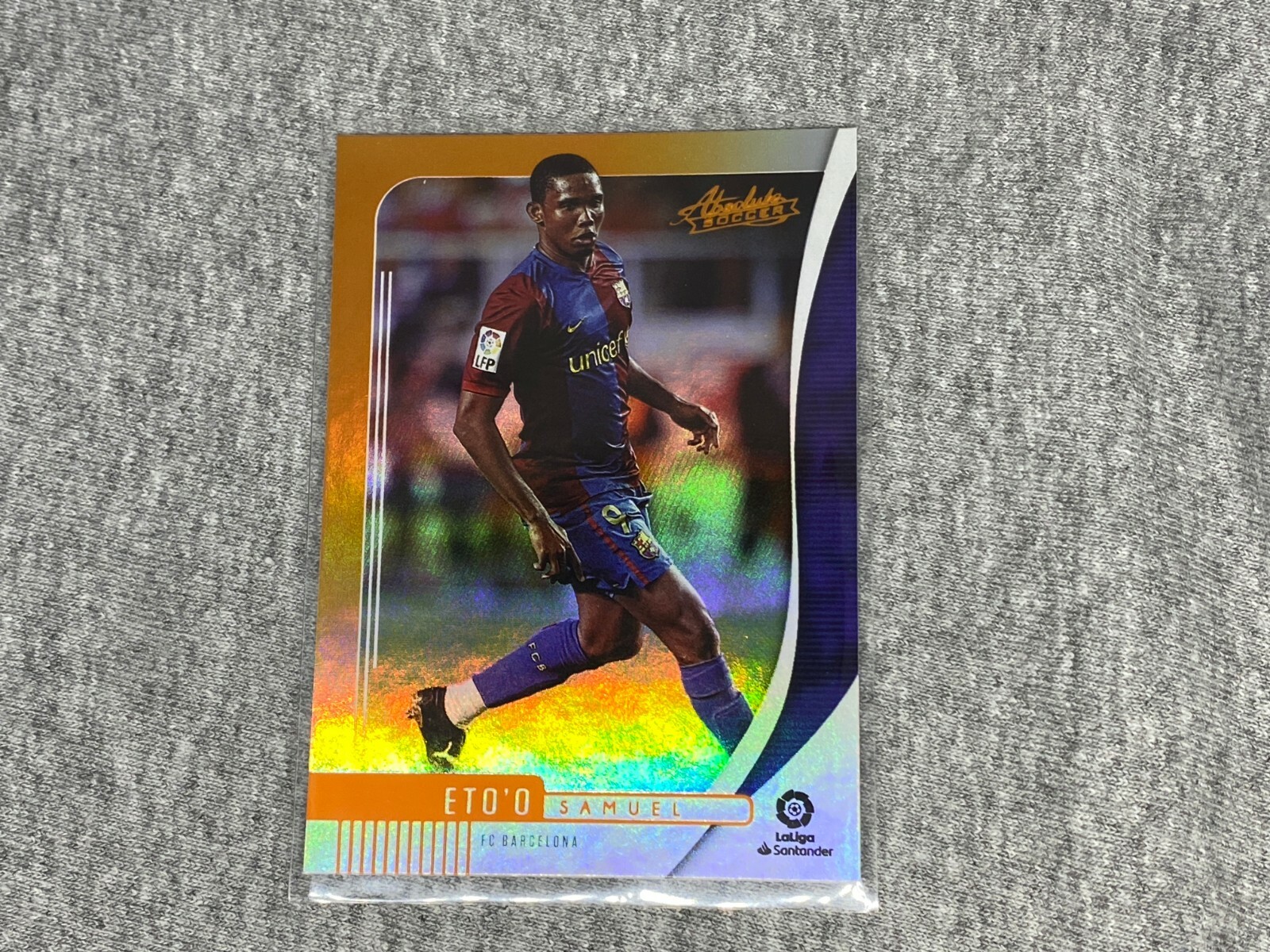 シングルカード Panini Select Soccer Samuel Etoo Auto 2375_1194_11738_CA-SE