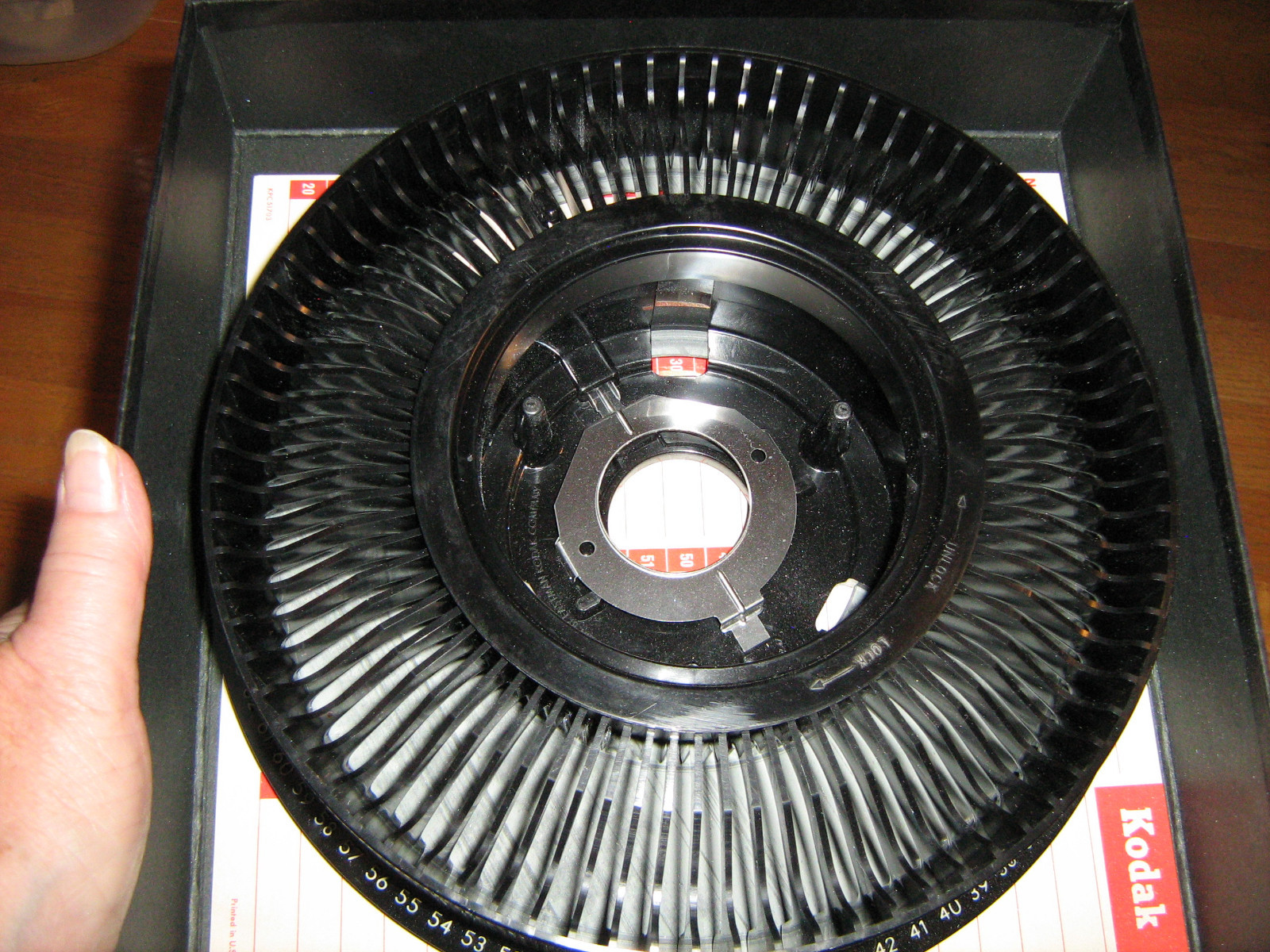 LOT 6 Kodak Carousel Slide Trays 80 count in original boxes Excellent condition