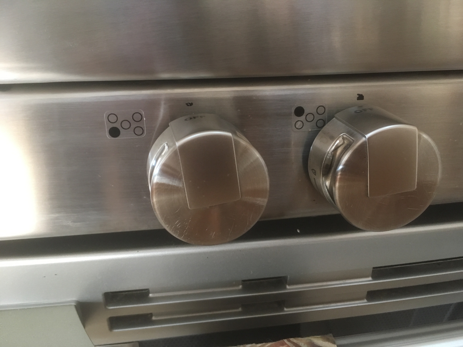 4 Hob Adhesive Oven Stove Knob Switch Range Sticker Replacement Label