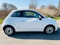 2013 Fiat 500 0.9 TwinAir Lounge Euro 5 (s/s) 3dr HATCHBACK Petrol Manual