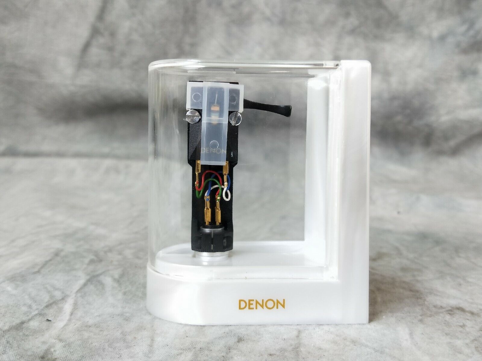 Denon DL-103 LC II MC Cartridge W/ Ortofon Headshell In Denon DL-103 LC II MC Cartridge W/ Ortofon Headshell In