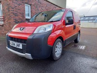 2014 Peugeot Bipper 1.3 HDi 75 Professional [non Start/Stop] ATV PANEL VAN Diese