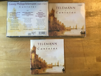 Telemann - Kantaten [3 CD Box] Pregardien Stötzel