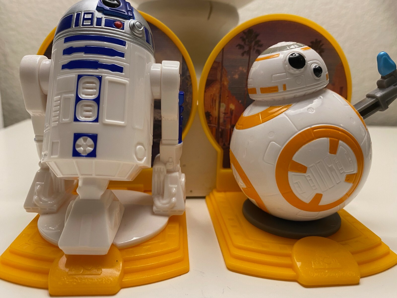 star wars toys McDonald's Disney World's 50th Ann. #8 R2D2 #24 BB8  Collection | eBay