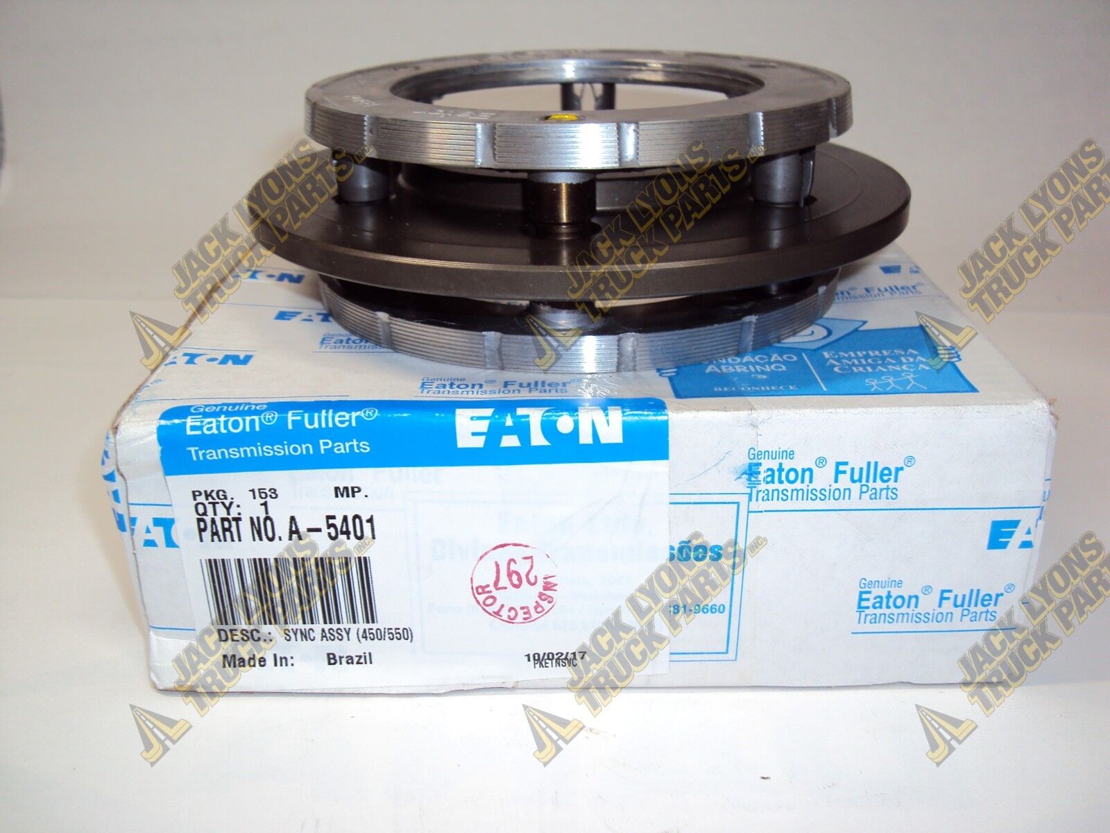 A5401 New Eaton Fuller SYNC ASSY - OEM 2nd & 3rd Gear A5401 New Eaton Fuller SYNC ASSY - OEM 2nd & 3rd Gear