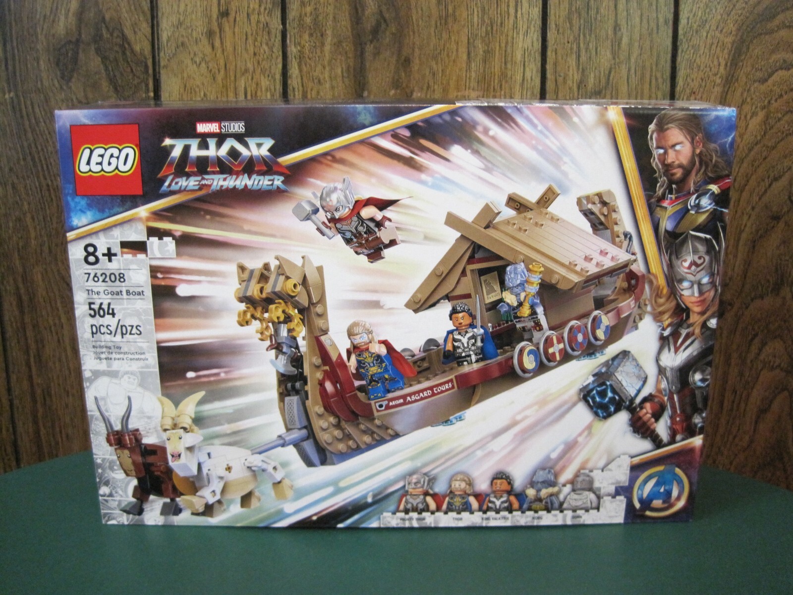 2022 LEGO 76208 MARVEL THOR LOVE AND THUNDER THE GOAT BOAT 564