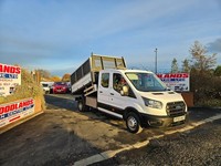 2019 ON 69 PLATE FORD TRANSIT 350 CAGED TIPPER 130BHP**NO VAT**