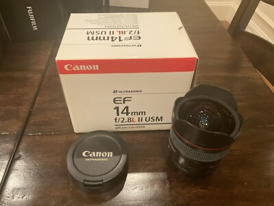 Canon EF 14mm f2.8 L II USM Lens #42704