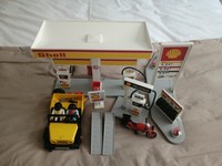 playmobil shell garage