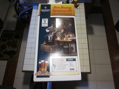 Brewer's Best Beer Home Brewing Equipment Kit #1000 New, Sealed Box