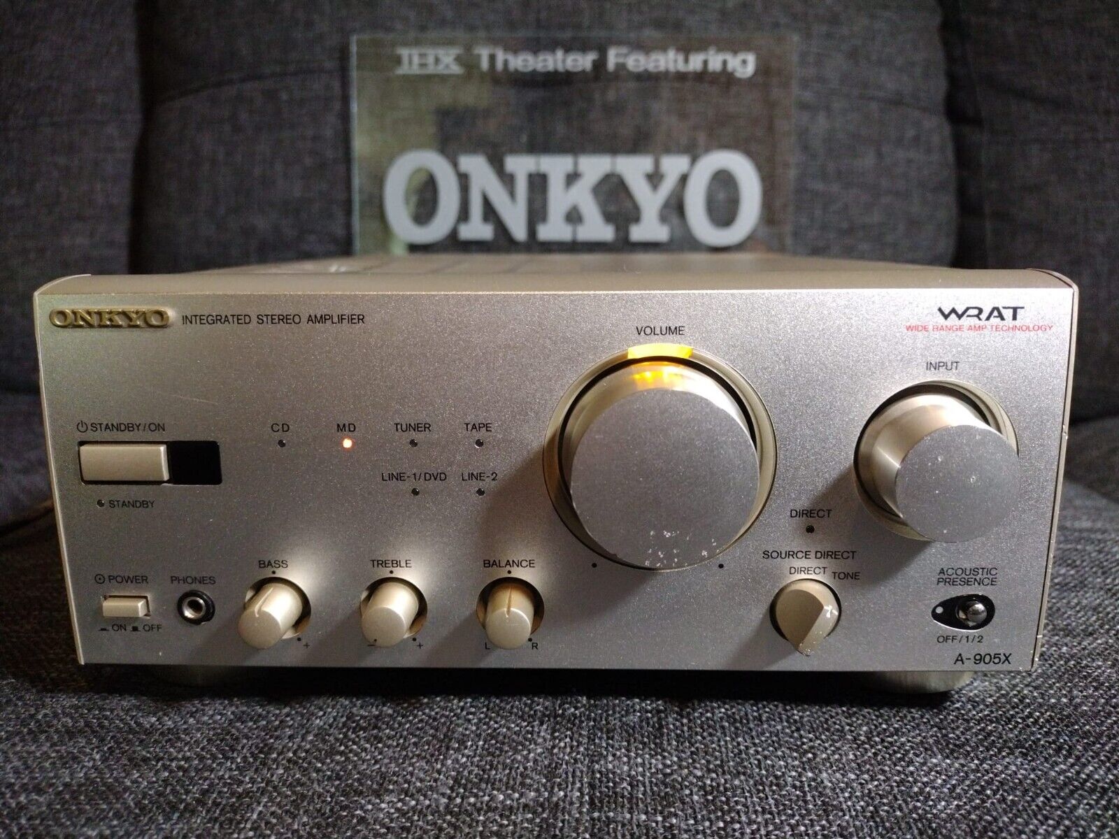 onkyo integrated stereo amplifier A- 905x working perfect onkyo integrated stereo amplifier A- 905x working perfect