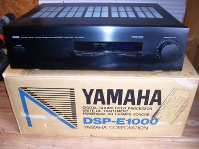 YAMAHA DSPE1000 DIGITAL SOUND FIELD PROCESSOR AMPLIFIER EXCELLENT