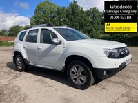 2015 Dacia Duster 1.5 dCi 110 Laureate 5dr In White   Air Conditioning    Just