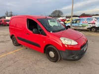 2012 Peugeot Partner 625 S 1.6 HDi 75 Van PANEL VAN Diesel Manual