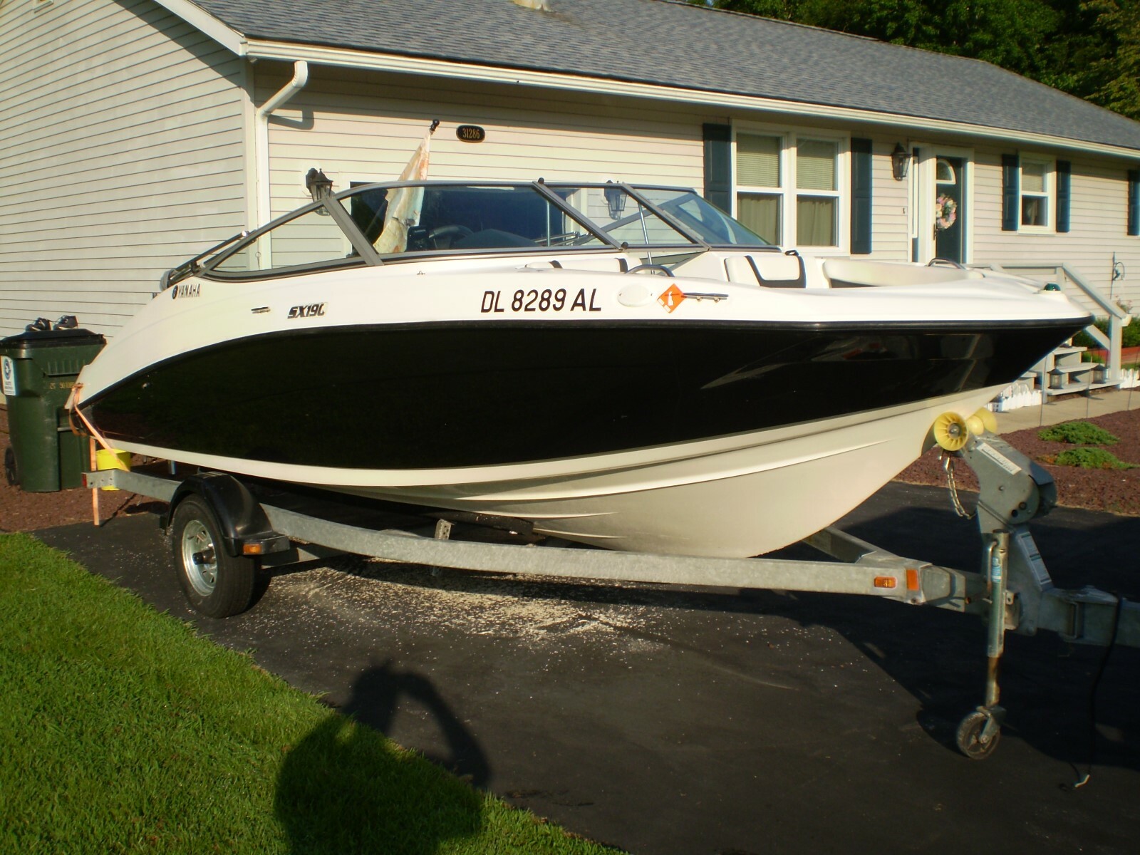 2016 YAMAHA 190SX, 125HOURS, TRAILER