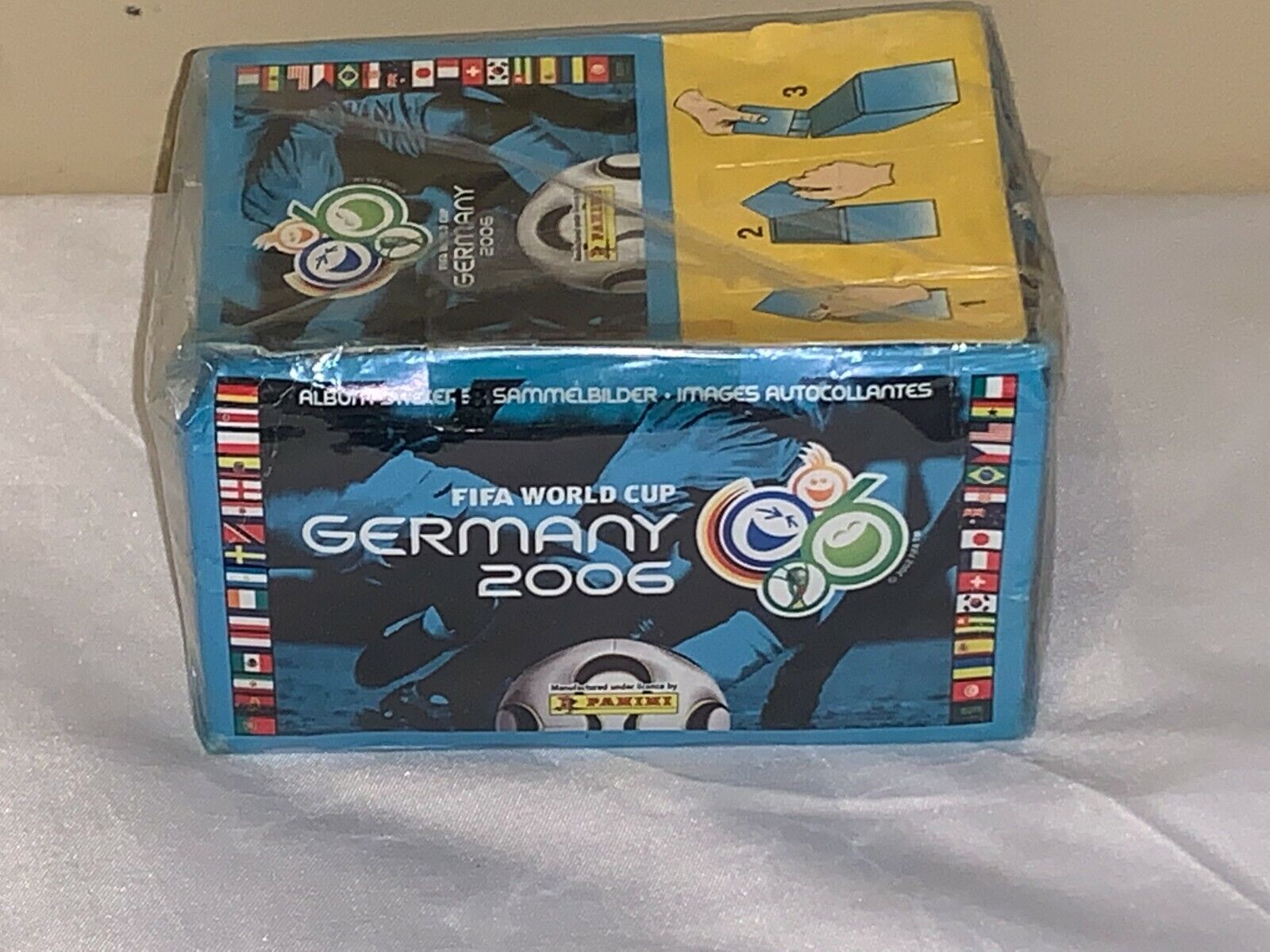 FIFA WORLD CUP GERMANY 2006 PANINI RETAIL BOX FACTORY BRAND FIFA WORLD CUP GERMANY 2006 PANINI RETAIL BOX FACTORY BRAND