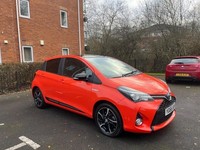 2016 Toyota Yaris 1.5 VVT-h Orange Edition E-CVT Euro 6 5dr HATCHBACK Petrol/Ele