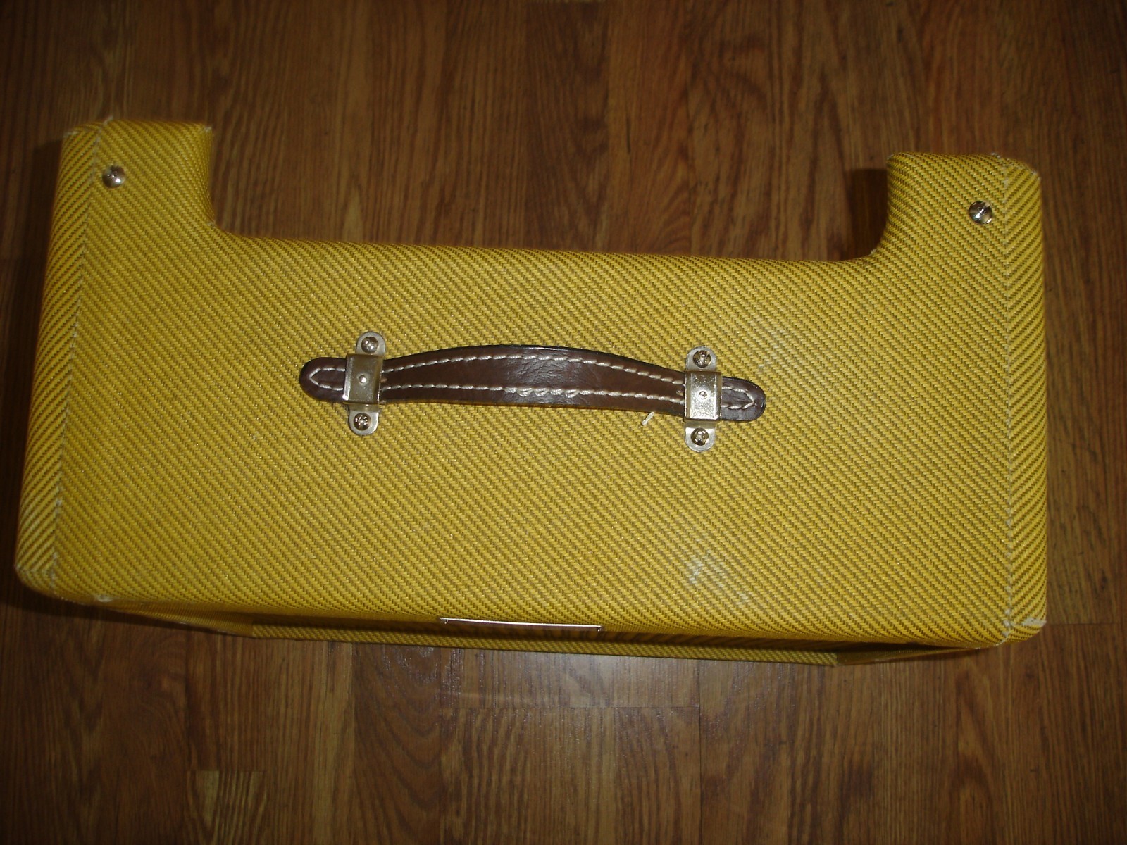 Fender Blues junior tweed cabinet with Jensen c12n and Tuki cover