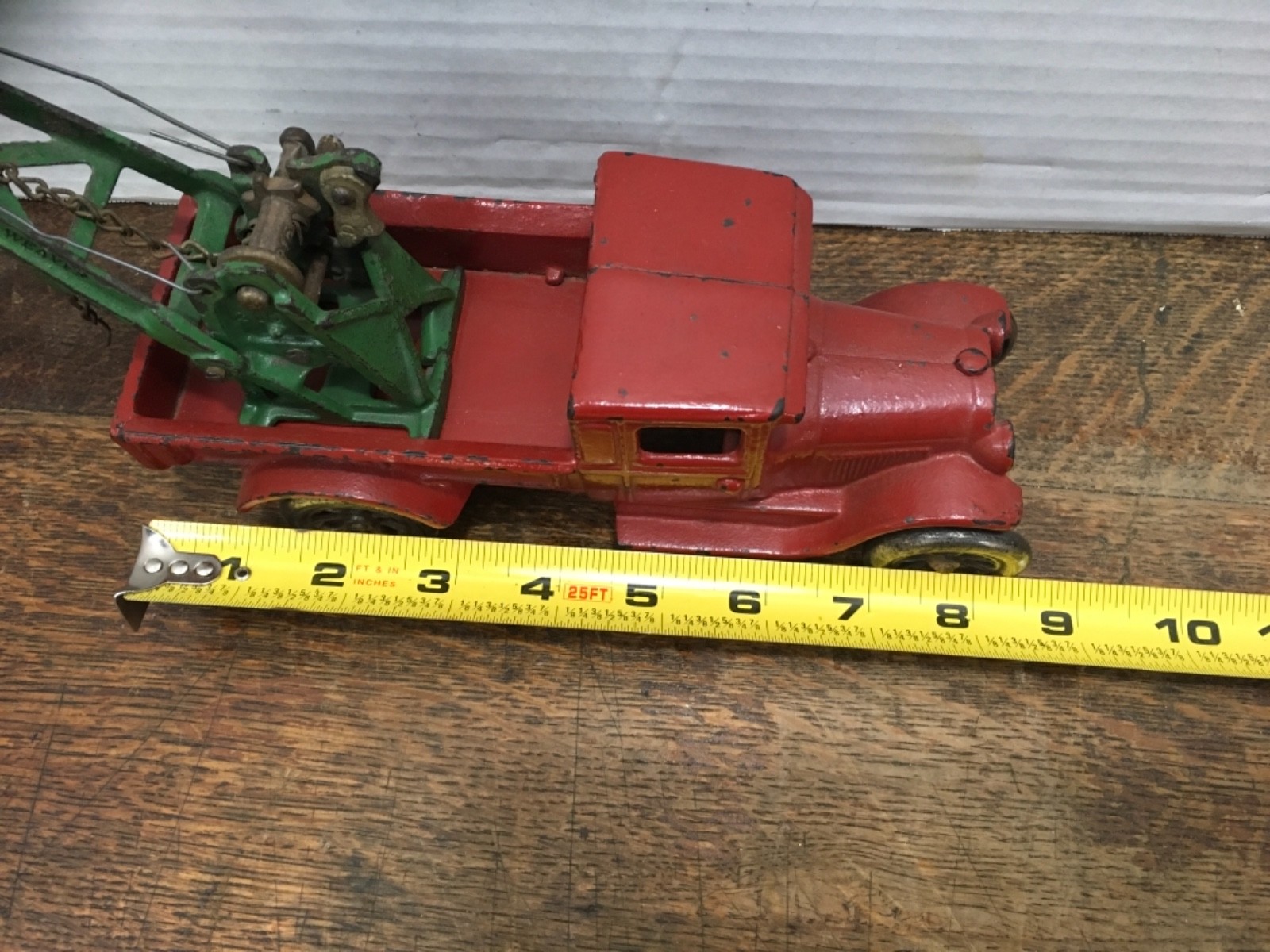 Arcade cast iron Weaver Wrecker very nice condition