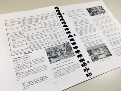 Massey Ferguson MF 135 Tractor Operators Owners Manual Gas & Diesel, 1964-1975  