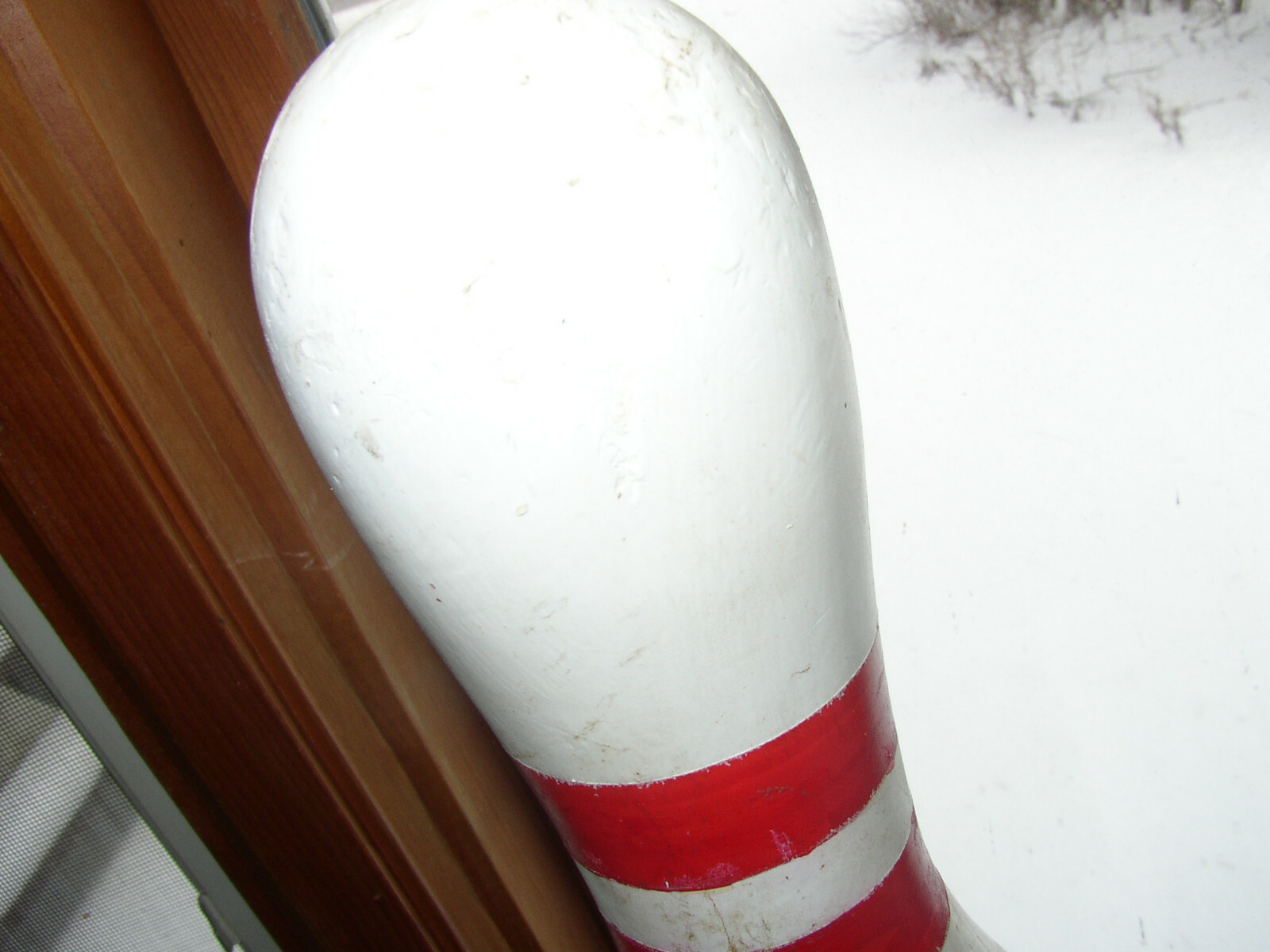 Vintage AMF Bowling Pin ABC Approved AMFLIE II - Art Project - 15 Inches Tall