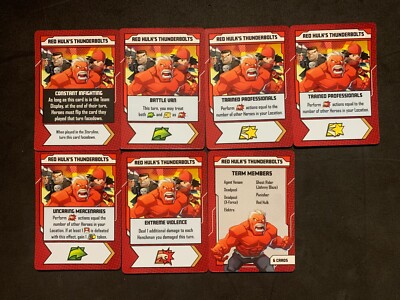 Marvel United extras -- PETS, EQUIPMENT, CAMPAIGNS, TEAM DECKS, LOCATIONS, etc.