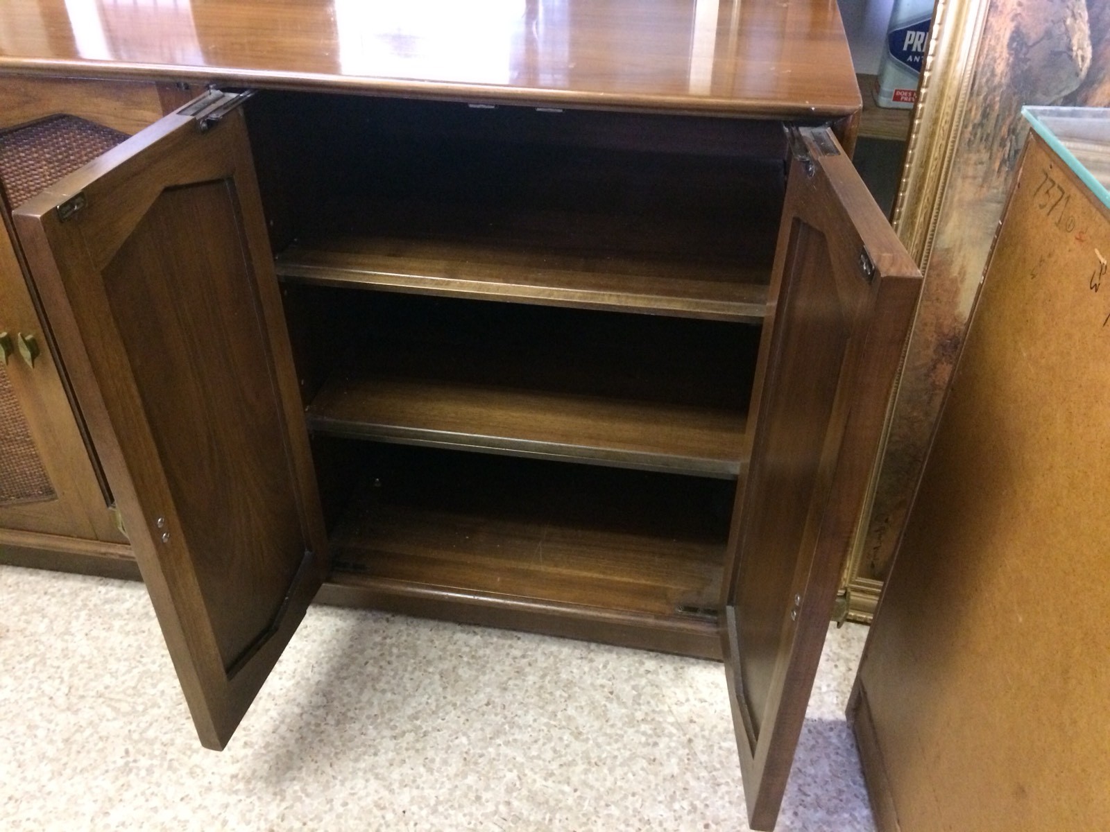 Vintage Mid Century R-way side table buffet
