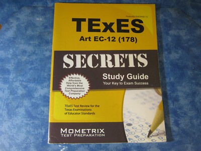 TExES Art EC-12 (178) SECRETS Study Guide SC 2015 Momentrix Test Preparation VGC