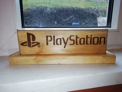 Sony PlayStation 1 Spielekonsole Ps1 ps2 ps3 ps4 ps5 games Schild retro Sammler
