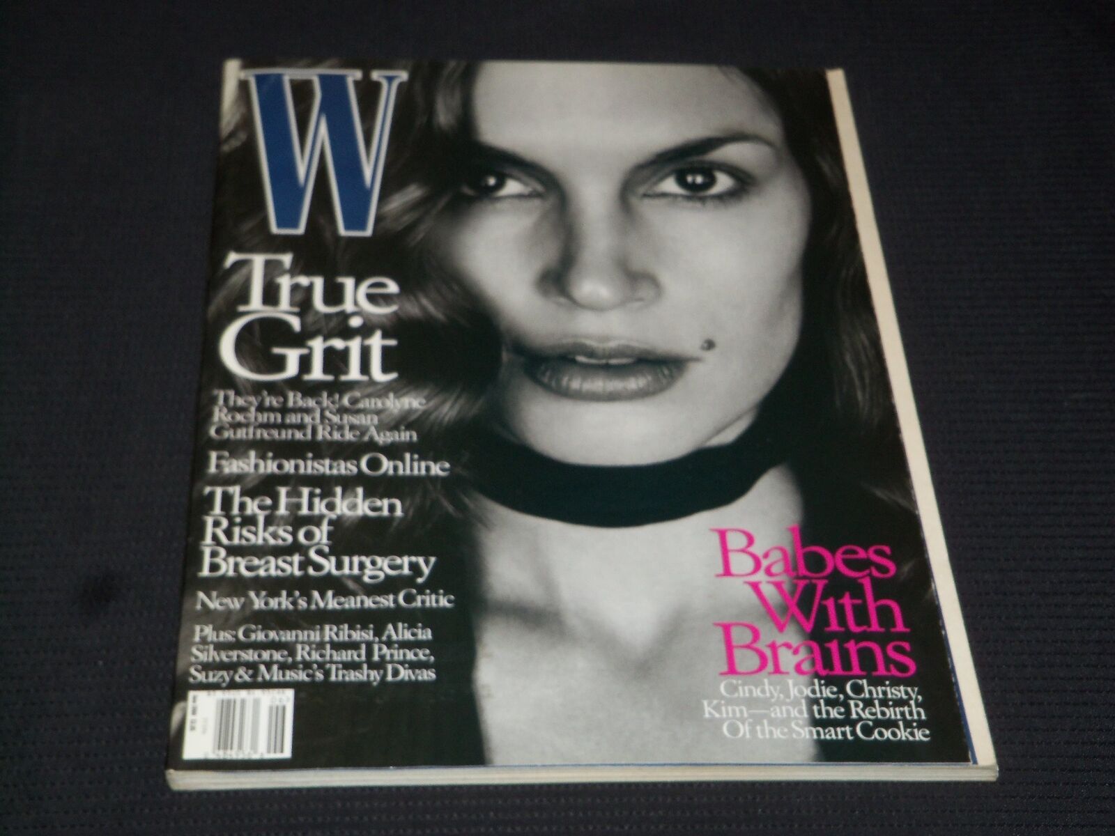 W Magazine June 1999 - Cindy Crawford, Yohji Yamamoto | eBay