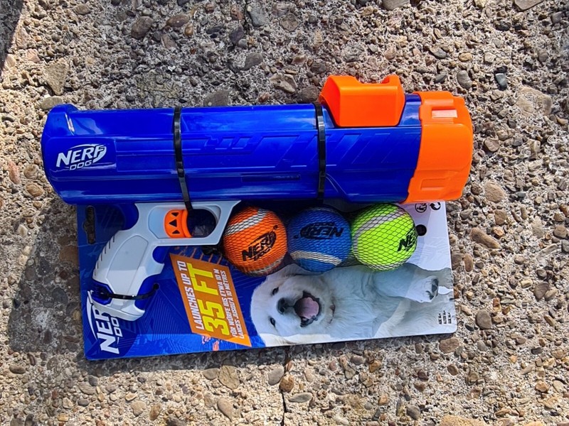 Nerf Dog Ball Blaster - Ballkanone - Hundespielzeug 5604