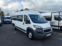 2018 Peugeot Boxer 2.0 BlueHDi L4 H2 MINIBUS 17 SEATER 130ps Minibus Diesel Manu
