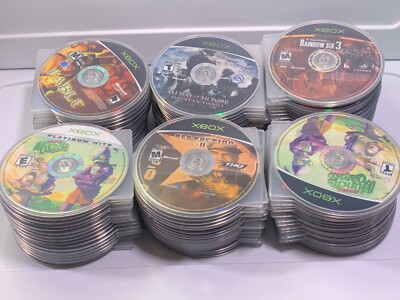 Original Xbox Disc Only Video Games Buy 2 Get 1 Free Action Adventure Shooter