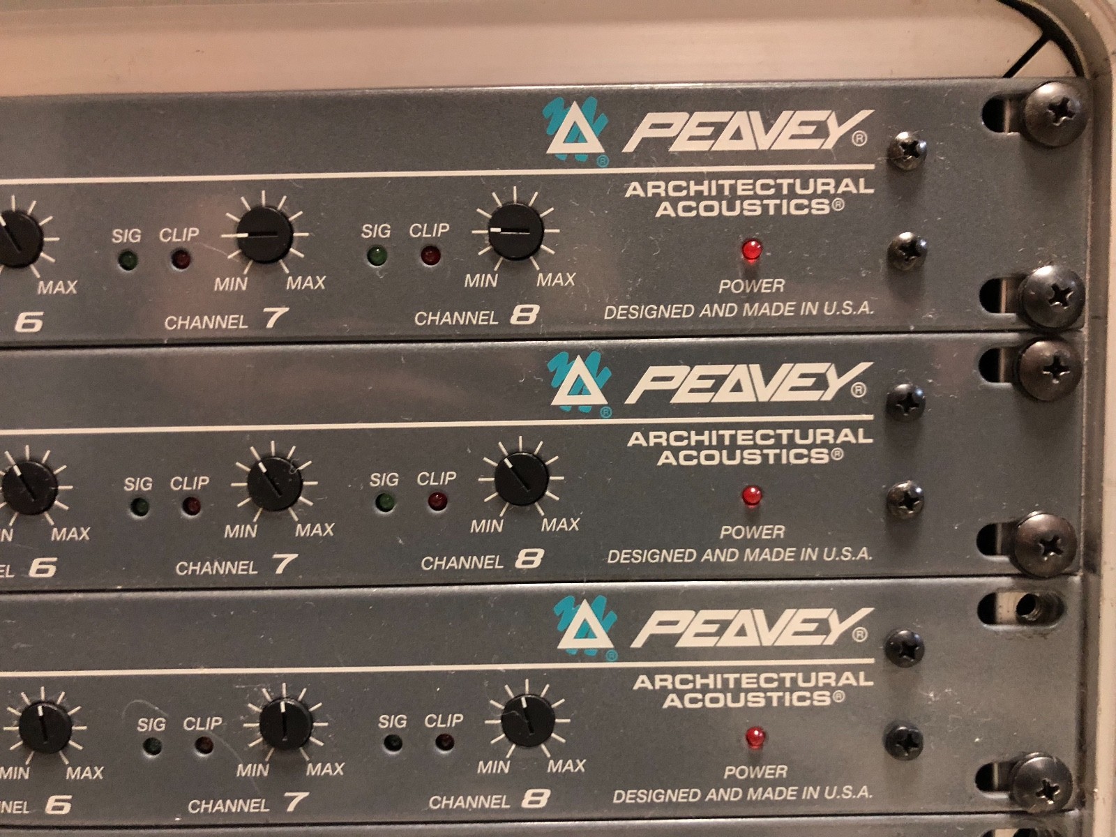 Peavey Architectural Acoustics A/A - 8P Eight Channel Preamp       AA8P