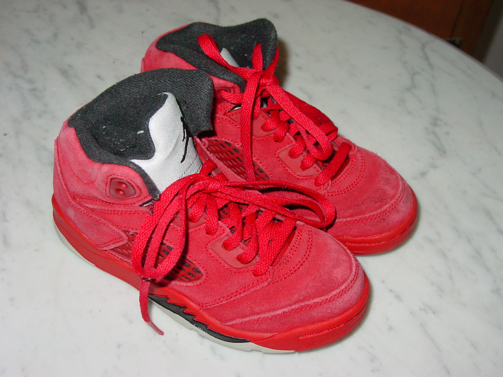 スニーカー NIKE Air Jordan 1 Retro High 'Red Suede' SS 17 2017 Nike Air Jordan 5 V Retro 2017 Red Suede 136027-602 Men's