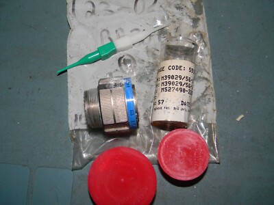 New/Old -  AMPHENOL MS27488-22 & M39029/56-348 PINS AND TOOL 123-0238  #4
