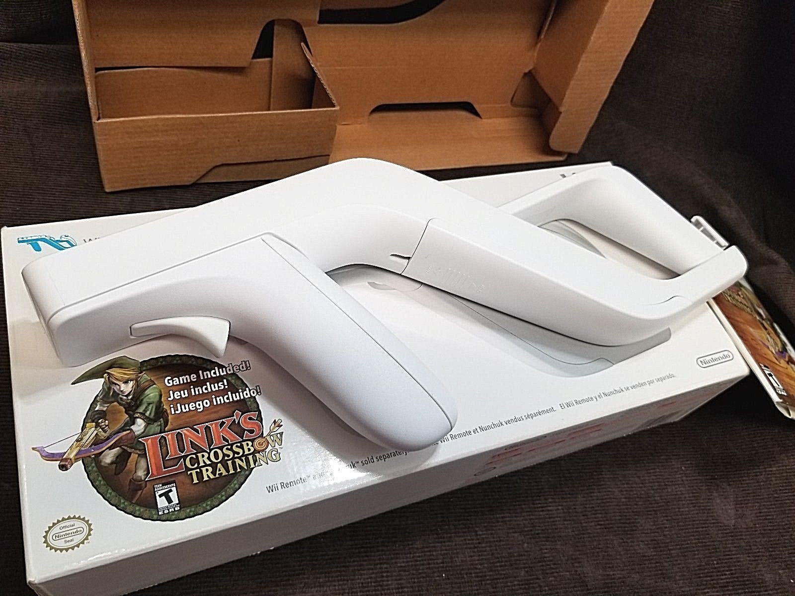 Official Zapper With Link's Crossbow Training For Wii Rvl-R-Rzpe D1