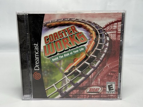 SEGA - DC★COASTER WORKS BUILD THE RIDE OF YOUR Sega Dreamcast Coaster Works Roller Coaster Build The Ride