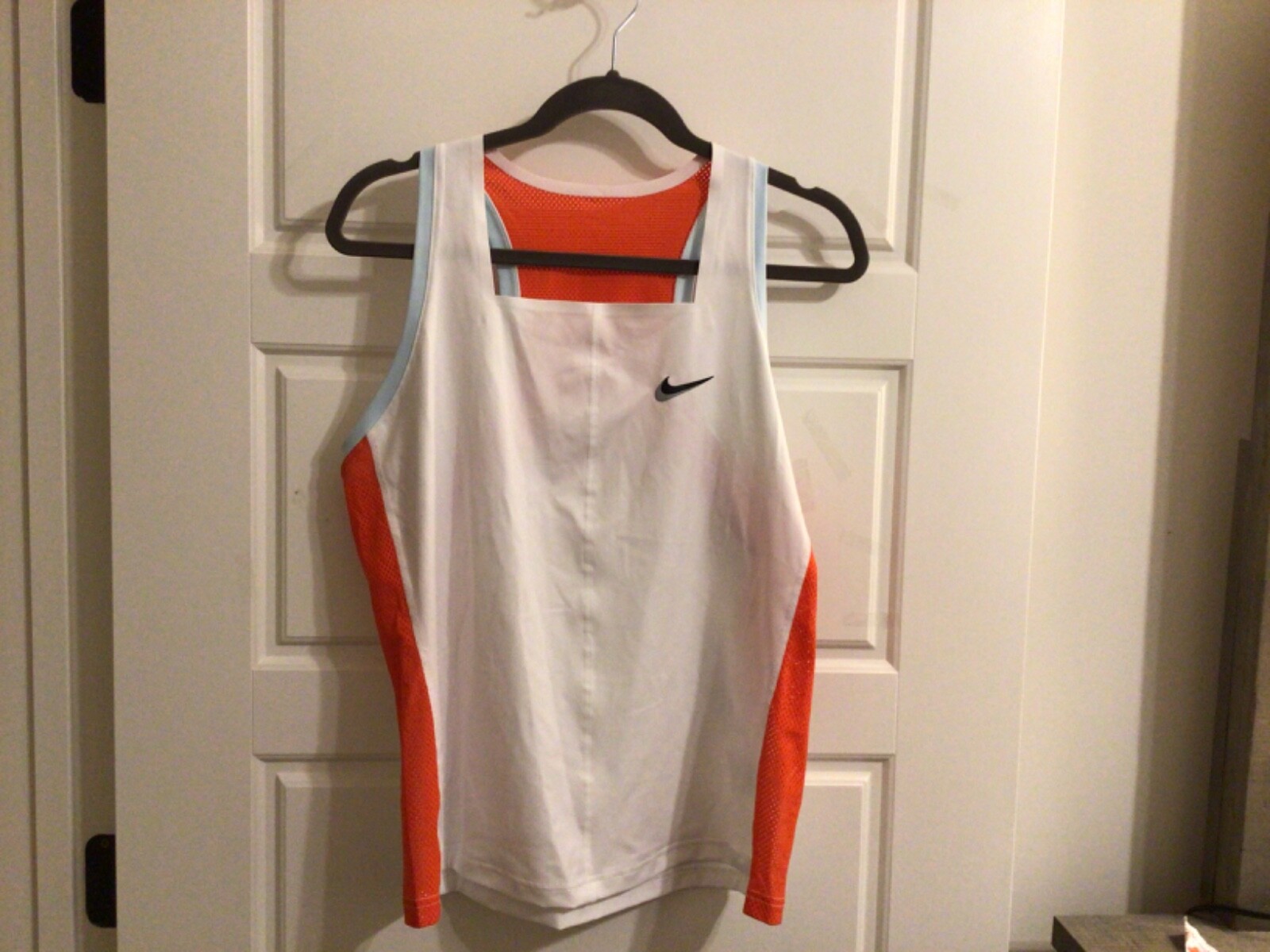 NWT XS Nike Court Dri-FIT Slam Women's tennis tank top White