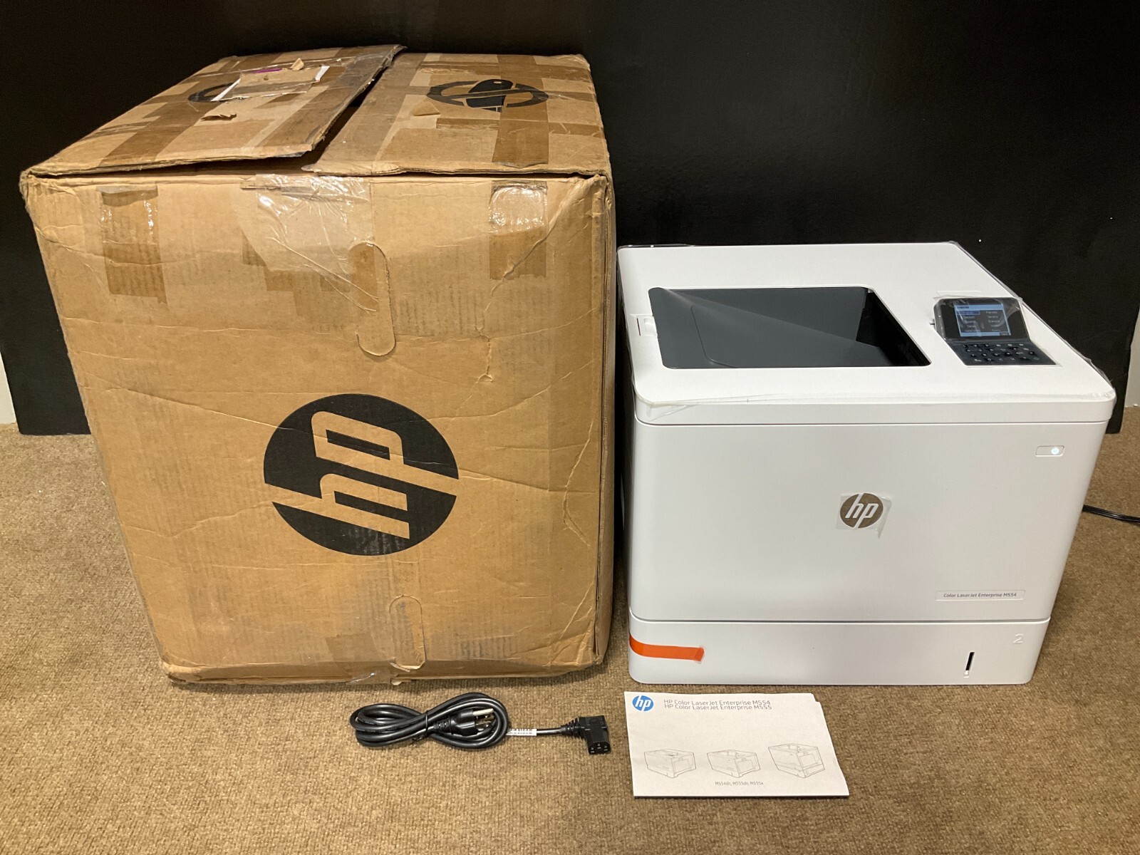 HP Color LaserJet Enterprise M554dn Laser Printer 7ZU81A#BGJ