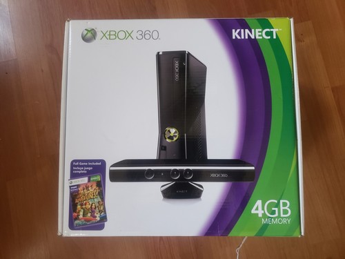 Xbox360 - Xbox 360 + Kinect きんちゃん Restored Microsoft Xbox 360 E 4GB Console With Kinect Sensor