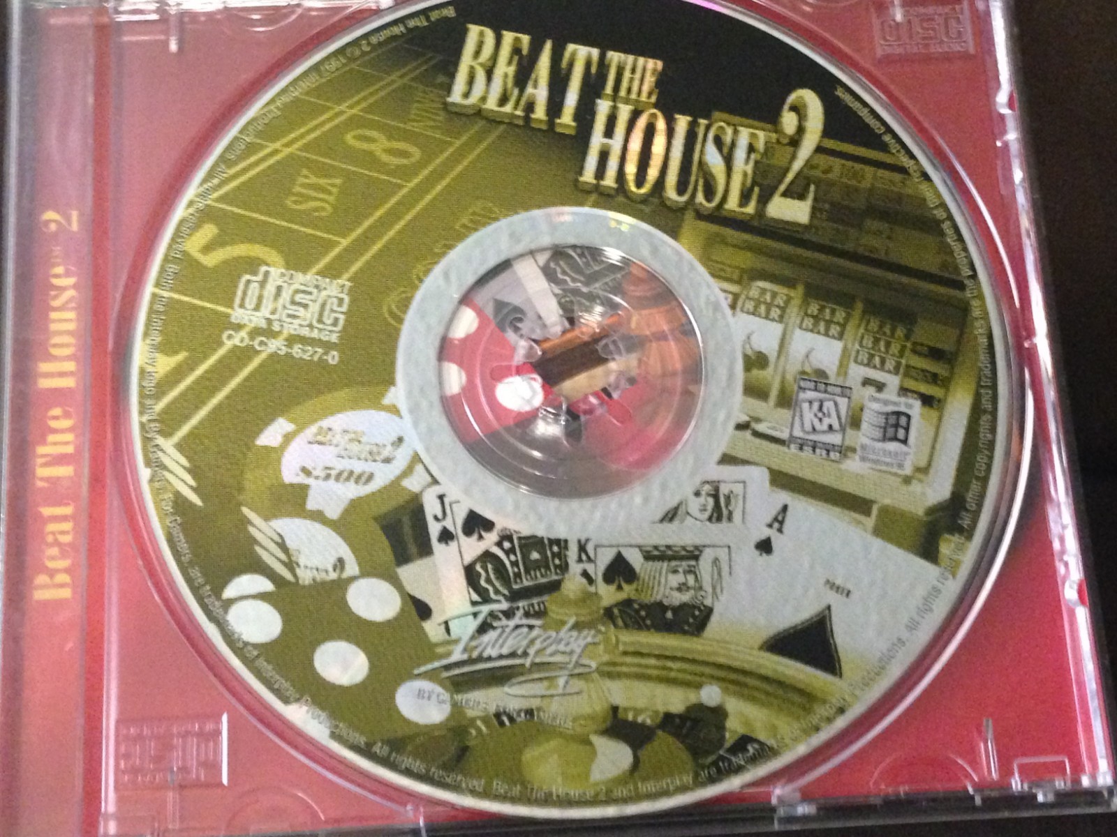 BEAT THE HOUSE 2 CD WINDOWS 95 RARE