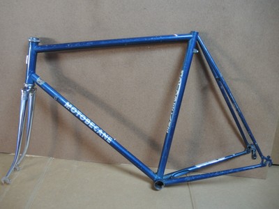 MOTOBECANE MIRAGE SPORT FRAME 1984 RACING GEOMETRY INEXTERNAL LUGLESS TUBES 59cm