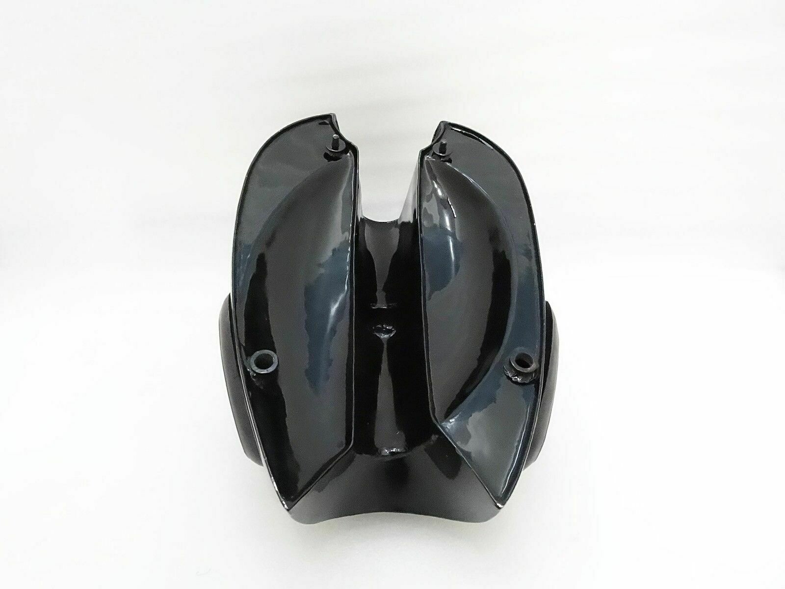 Petrol Tank With Cap & Knee Pad BSA A7 A10 Black Painted Chrome  